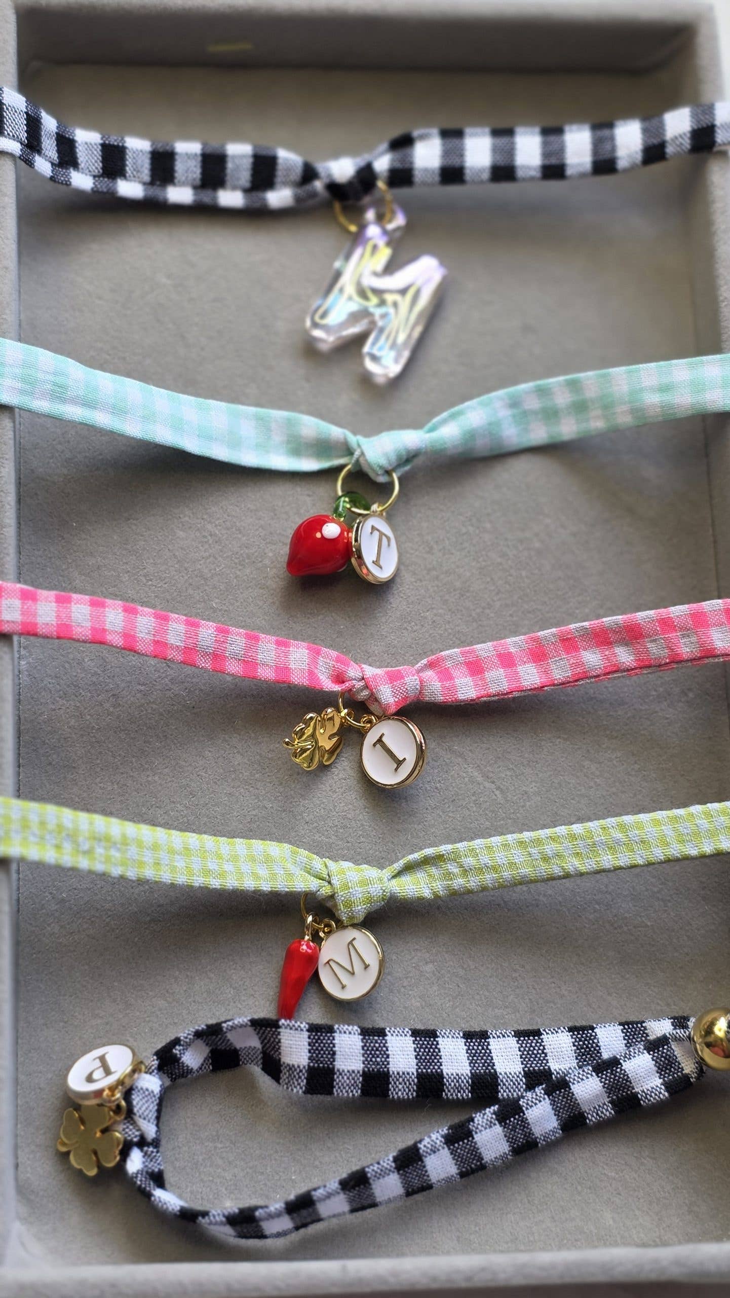 Staller - Wholesale Woven/Braided Bracelet - Customized Vichy Bracelets2