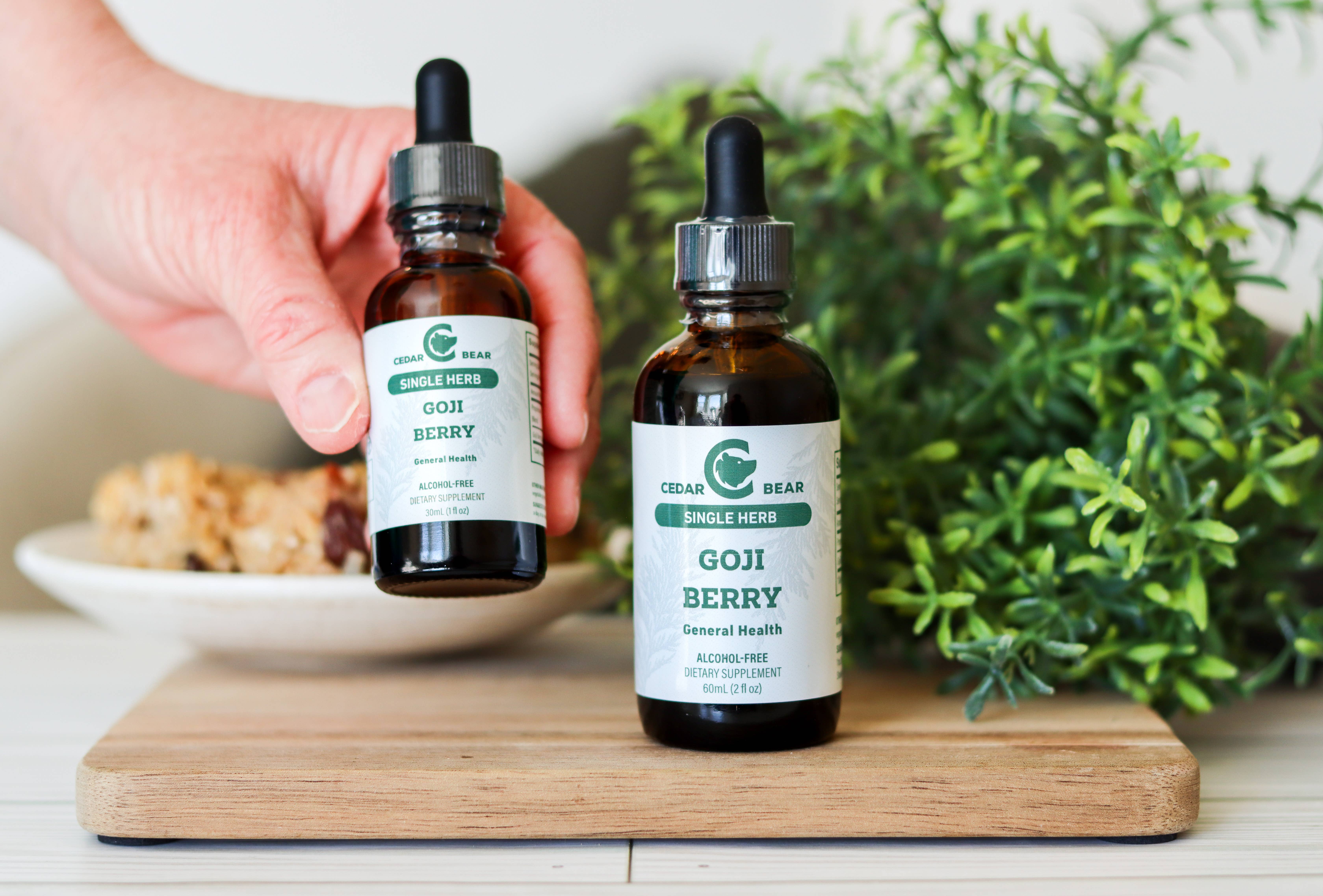 Cedar Bear Naturales – Engroshandel Kosttilskud og vitaminer – Goji Berry (enkelt urt - så længe forsyningen varer)2