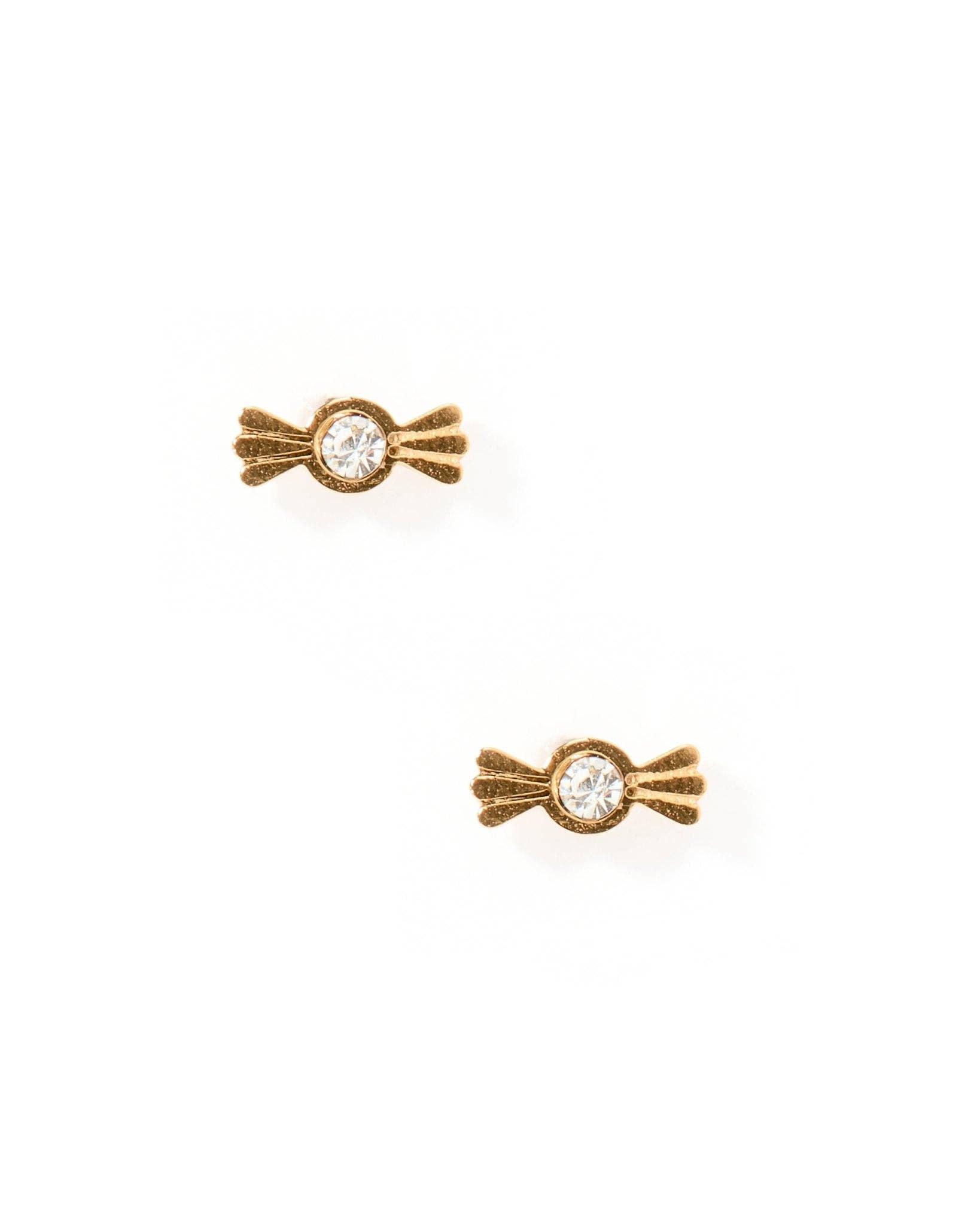 LINNY CO - Wholesale Stud/Post Earrings - Screwback Stud Earrings - Kate Candy Gold2