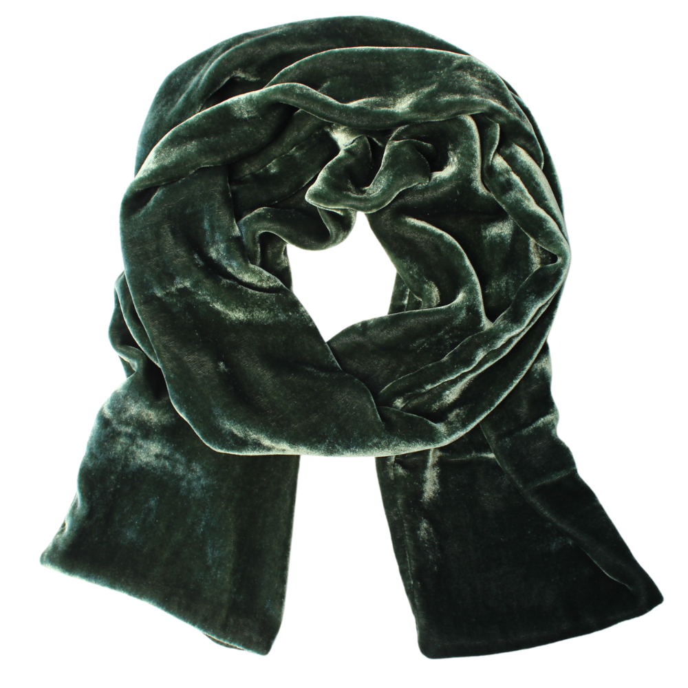 Dana Herbert - Wholesale Scarf - Women's - Silk Velvet Oblong Scarf4