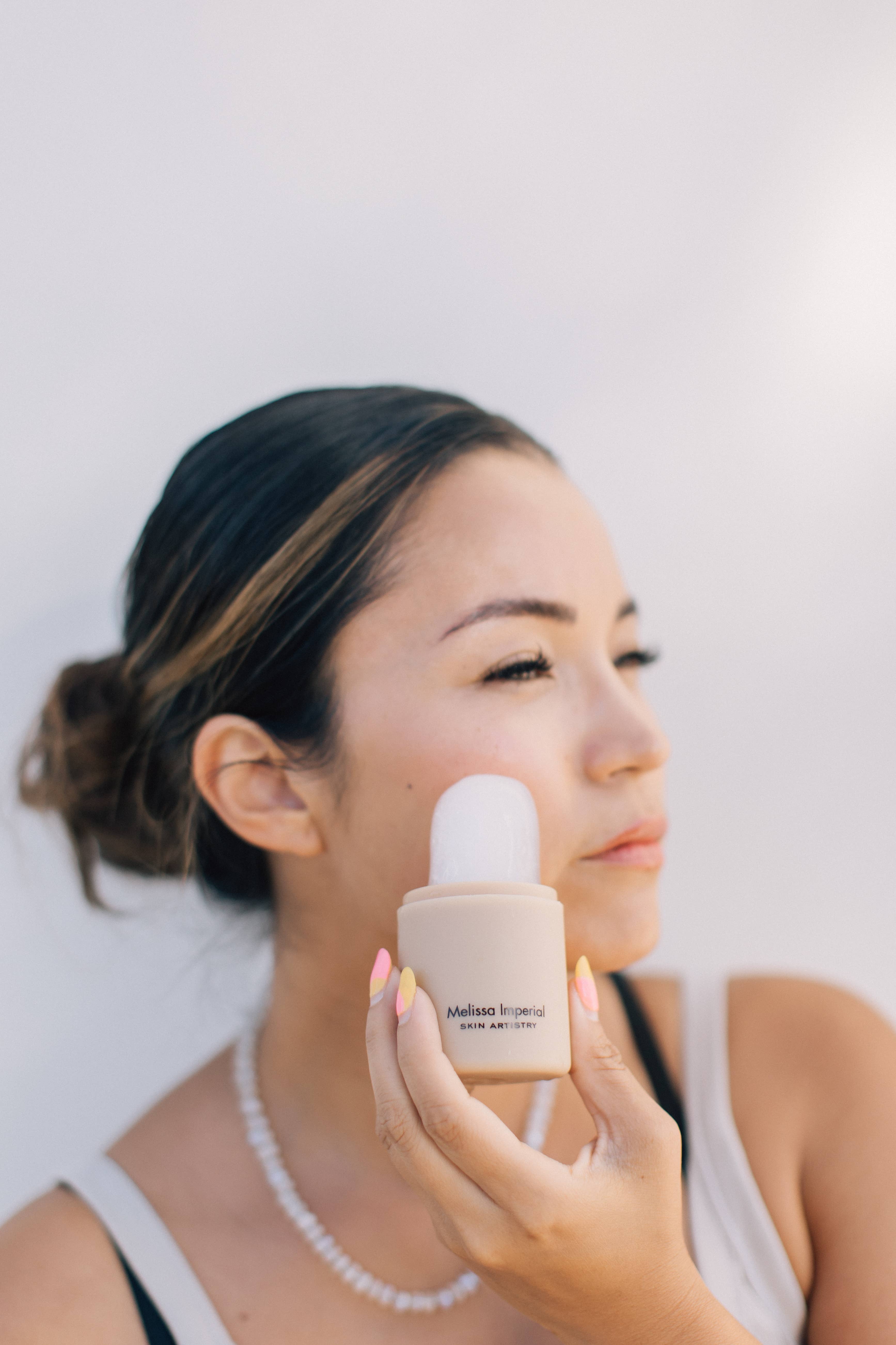 Beige Cryo Facial Ice Pop – Everyday Luxury Skincare Tool for wholesale on Faire