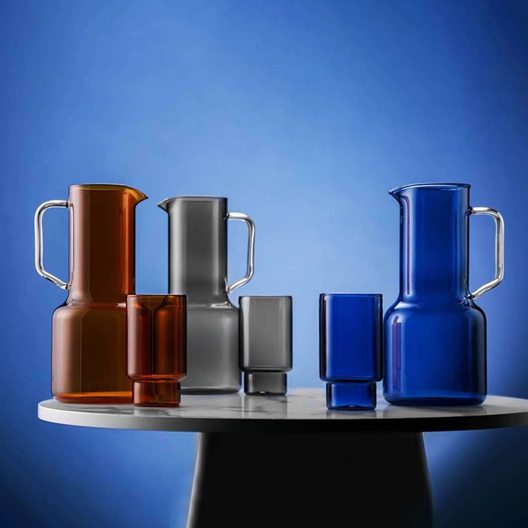 TUTU Home - Wholesale Drinkglas/beker - "Geometrie" Heldere Borosilicaat Glazen Beker – 350ml2