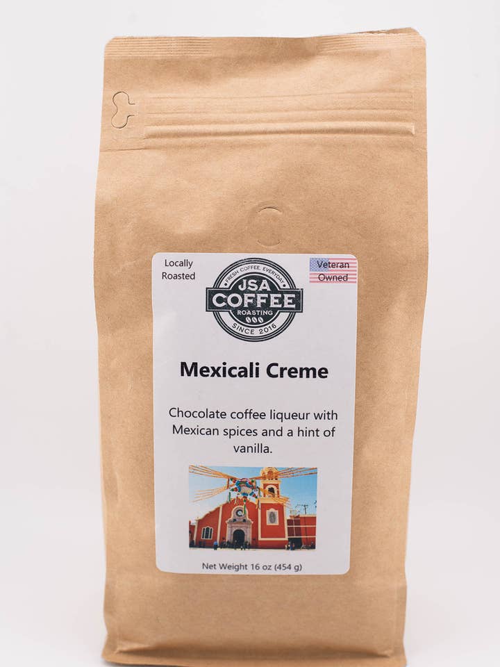 Crème Mexicali pour la vente par JSA Coffee Roasting LLC