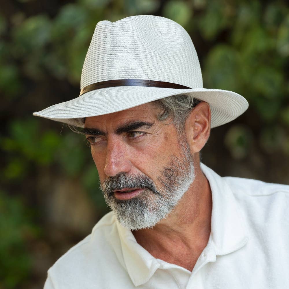 TRAVAUX EN COURS... - Wholesale Straw Hat - Unisex - PAPER HAT leather link125