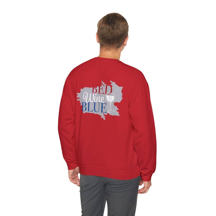 RC'nSONS - Wholesale Graphic Sweatshirt - Unisex - RCNSONS Wine blue Unisex Sweatshirt14