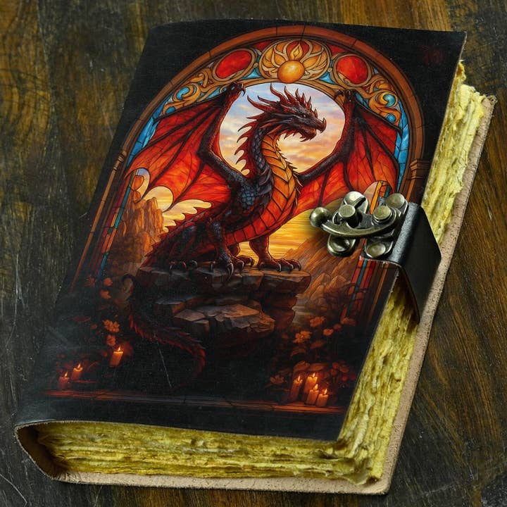 Dragon Leather Journal: Handmade Book of Shadows and other Purchase Wholesale the shadow work journal. Free Returns & Net 60 Terms on Faire trending on Faire.