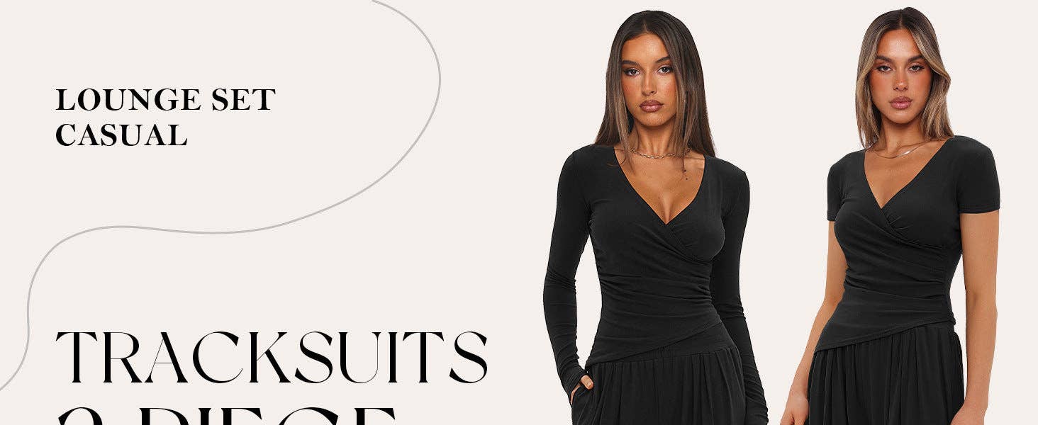 Marayn - Wholesale Top & Pant Set (NOT Loungewear) - Women's - 2025 Autumn Europe America Womens WideLeg Suit28