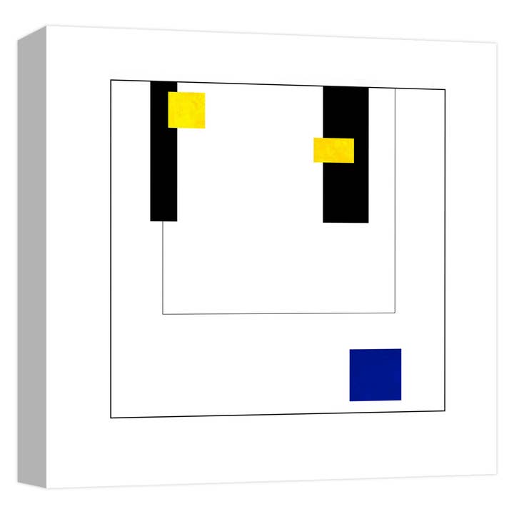 Square Puzzle Ii 22'' x 22'' Canvas Wall Art for wholesale by PTM Images