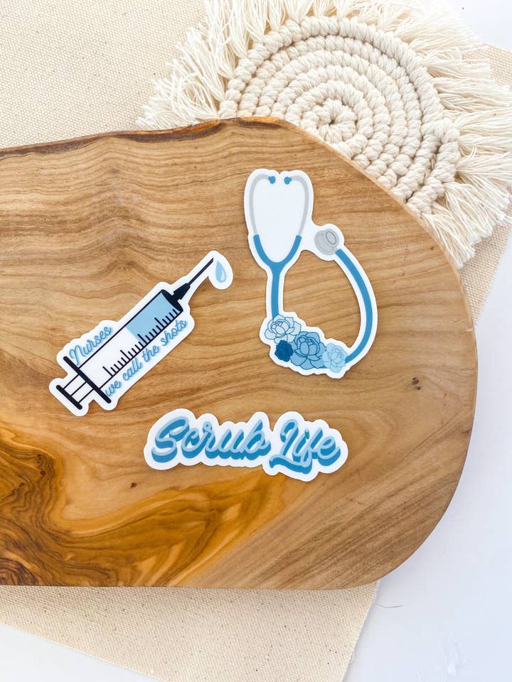 Nursing Sticker Pack for wholesale by Simply STEM Designs