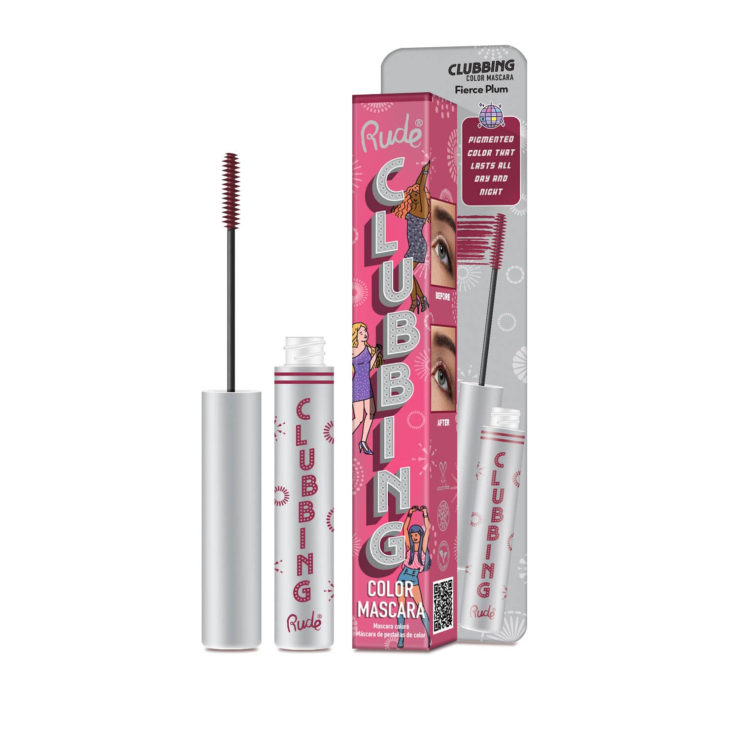 Rude Cosmetics - Wholesale Mascara - Clubbing Color Mascara2