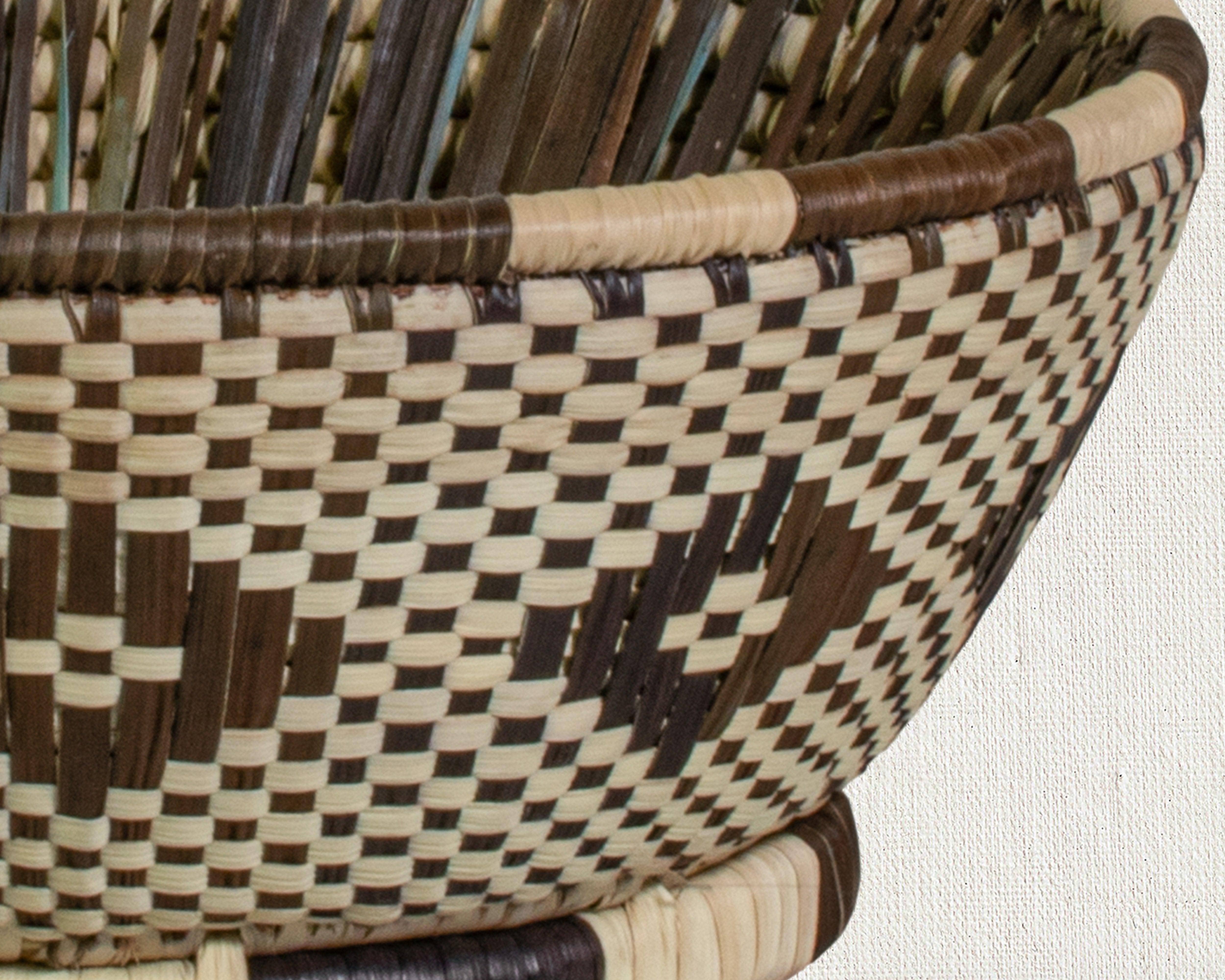 ArtisanalEmporiumLLC - Wholesale Fruit Basket - Brown Jupiter - Fruit & Vegetable Bowl Basket 7-inch 3