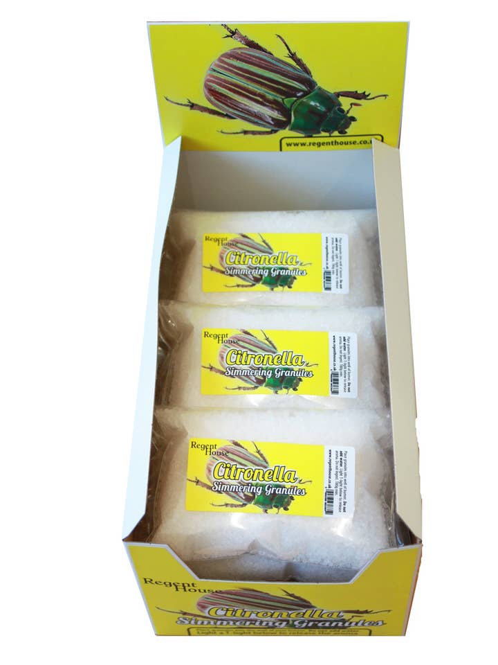 Citronella Simmering Granules for wholesale by Regent House