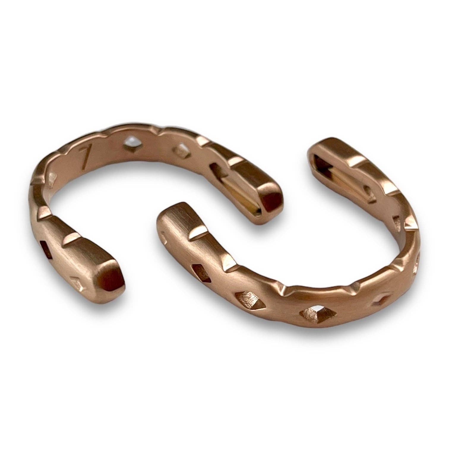 CONQUERing - Wholesale Band/Stacked Ring - CrownCut Ring Band1