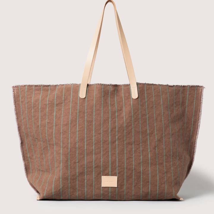 Graf Lantz - Wholesale Tote Bag - Women's - Hana Canvas Boat Bag - Sea Clay0
