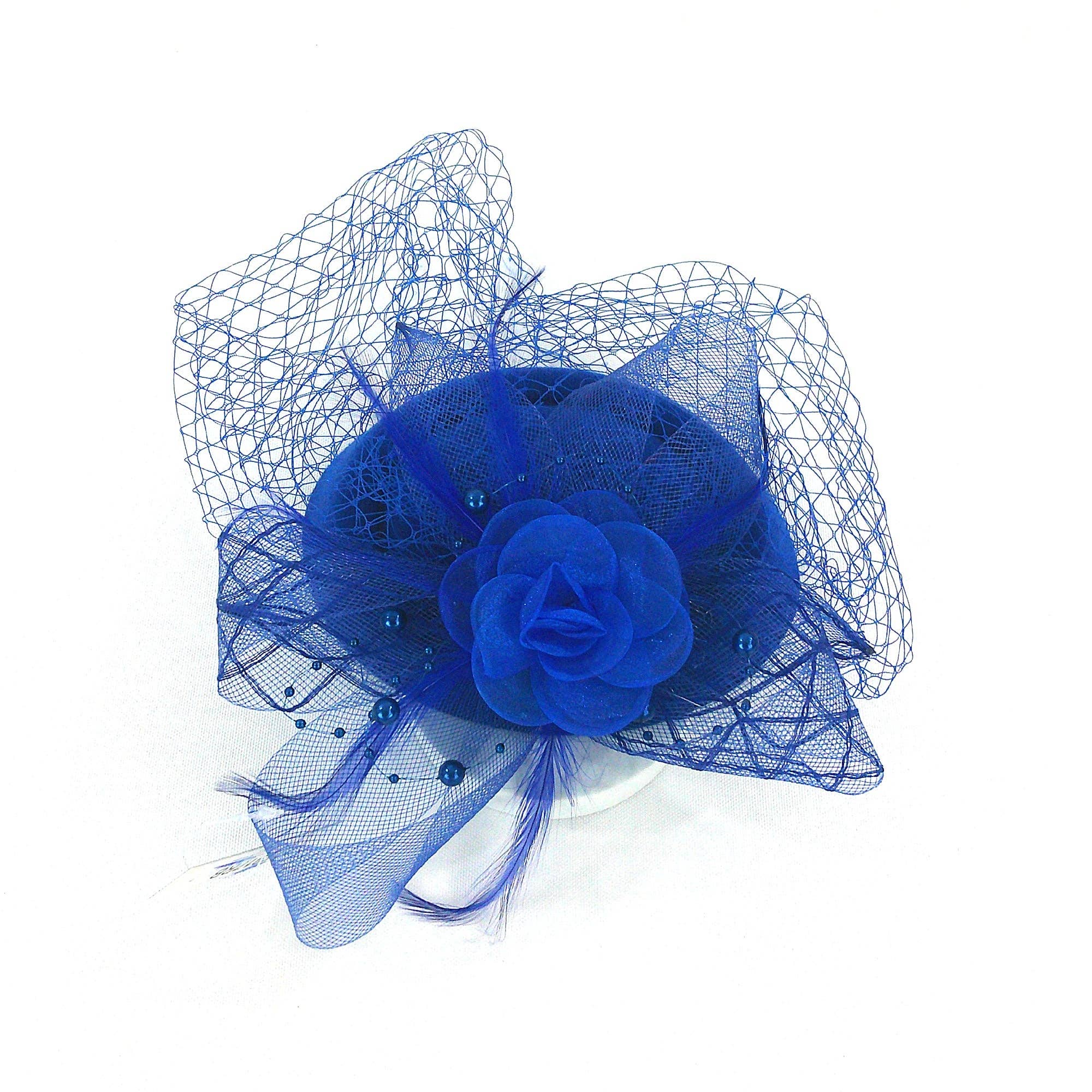 TAPA fashion - Wholesale Fascinator Hat - Women's - Kentucky Derby & Tea Party Flower Feather Hat FF917 (3PC)4
