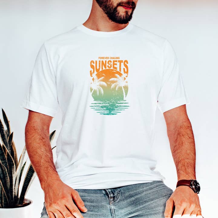 DTF Office - Wholesale Sublimation Transfer - Forever Chasing Sunsets DTF Transfer4