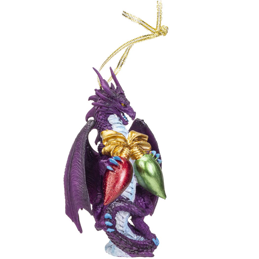 Pacific Trading - Vente Objets de décoration - Ornement lumineux de Noël en forme de dragon1