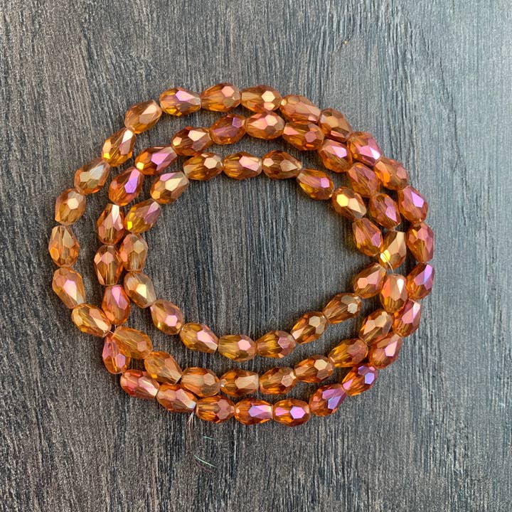 MaddieMayShop - Wholesale Beads - Drop Shape 5*7mm Crystals for Jewelry making,Bead spacers, Chinese crystals, variety of colors2