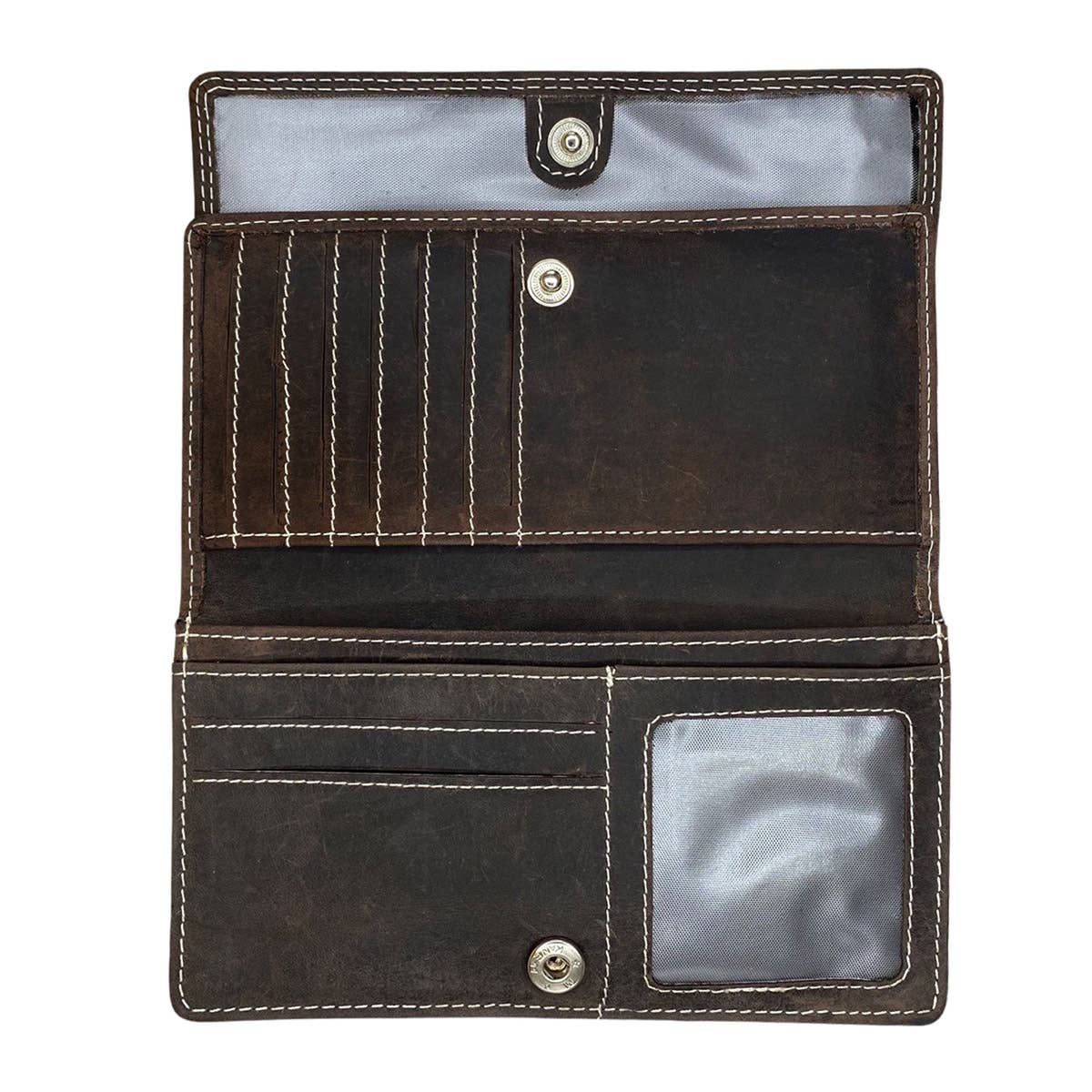 Arrigo – Großhandel Brieftasche – Damen – Damen-Geldbörse aus Büffelleder mit RFID-Schutz23