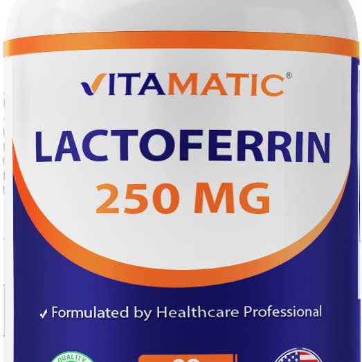 Vitamatic Lactoferrin 250 mg | 60 Veg Capsules and other Purchase Wholesale lactoferrin. Free Returns & Net 60 Terms on Faire trending on Faire.