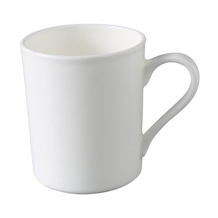EcoQuality - Wholesale Coffee mug - 3 1/8"x3 5/8" Mug, Versailles Porcelain Bone White 11oz0