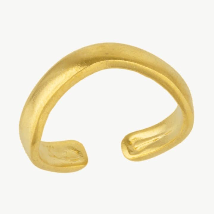 Bague Vague Dorée Élégance pour la vente par Mejoma