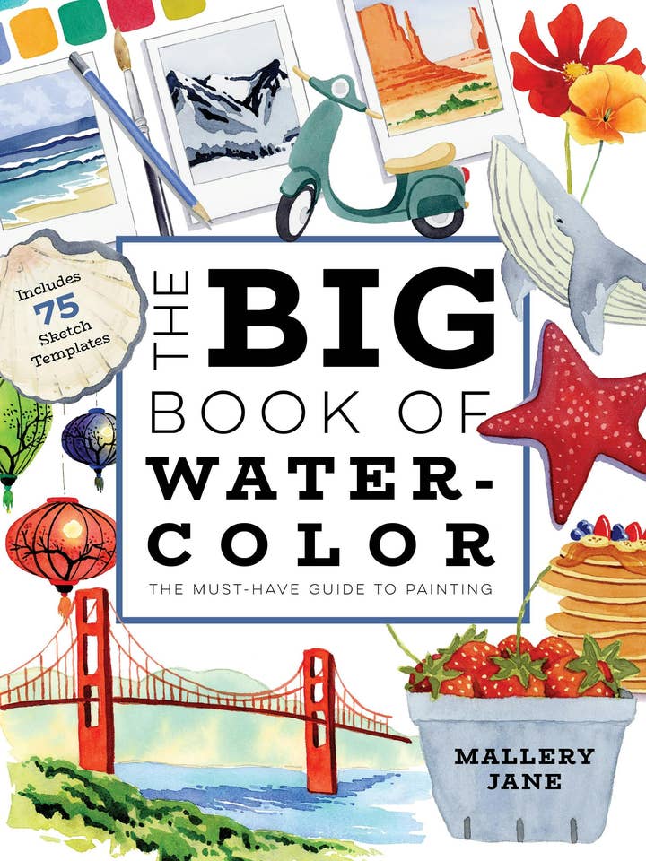 Big Book of Watercolor: The Must-Have Guide to Painting for wholesale by Macmillan Publishers