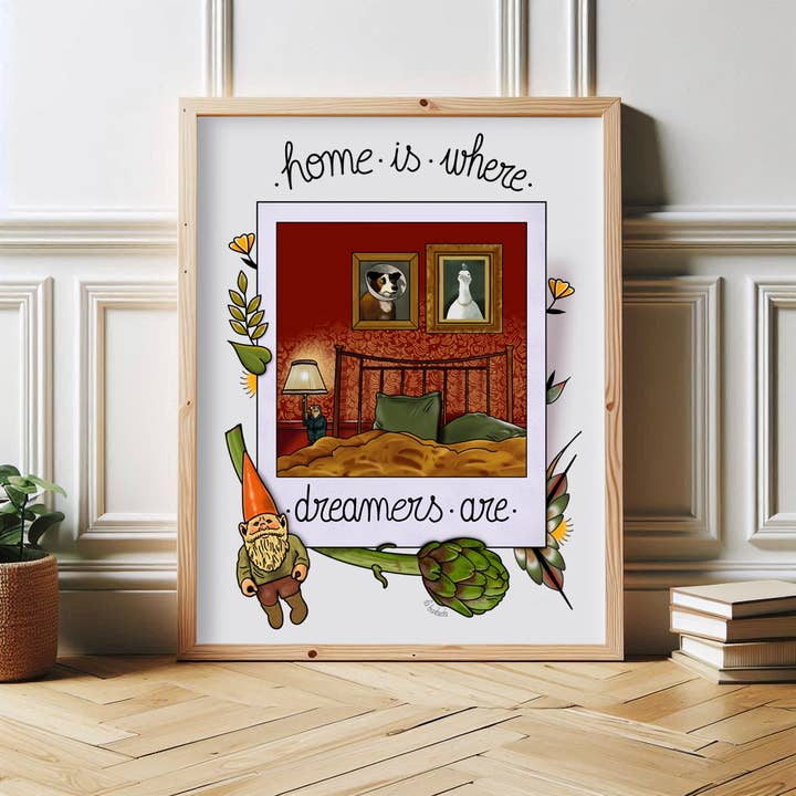 Zuhause ist dort, wo Träumer sind, gedruckt von La Barbuda und andere Ergebnisse für dreamer cap im Großhandel. Kostenlose Rücksendungen und 60-Tage-Zahlungsziel auf Faire im Trend auf Faire.