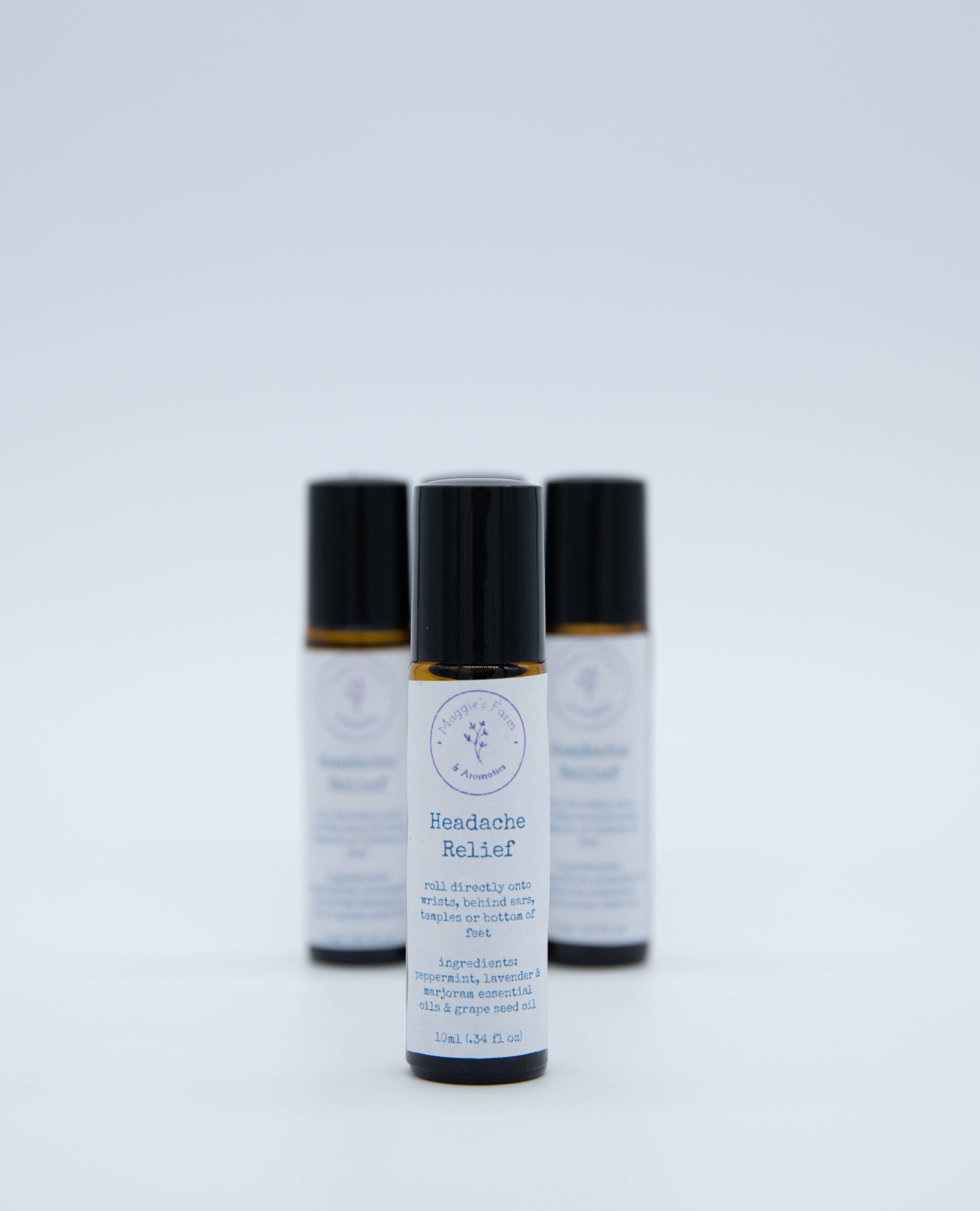 Maggie's Farm & Aromatics - Wholesale Essential Oil Roll-On - Headache Relief Essential Oil Roller3