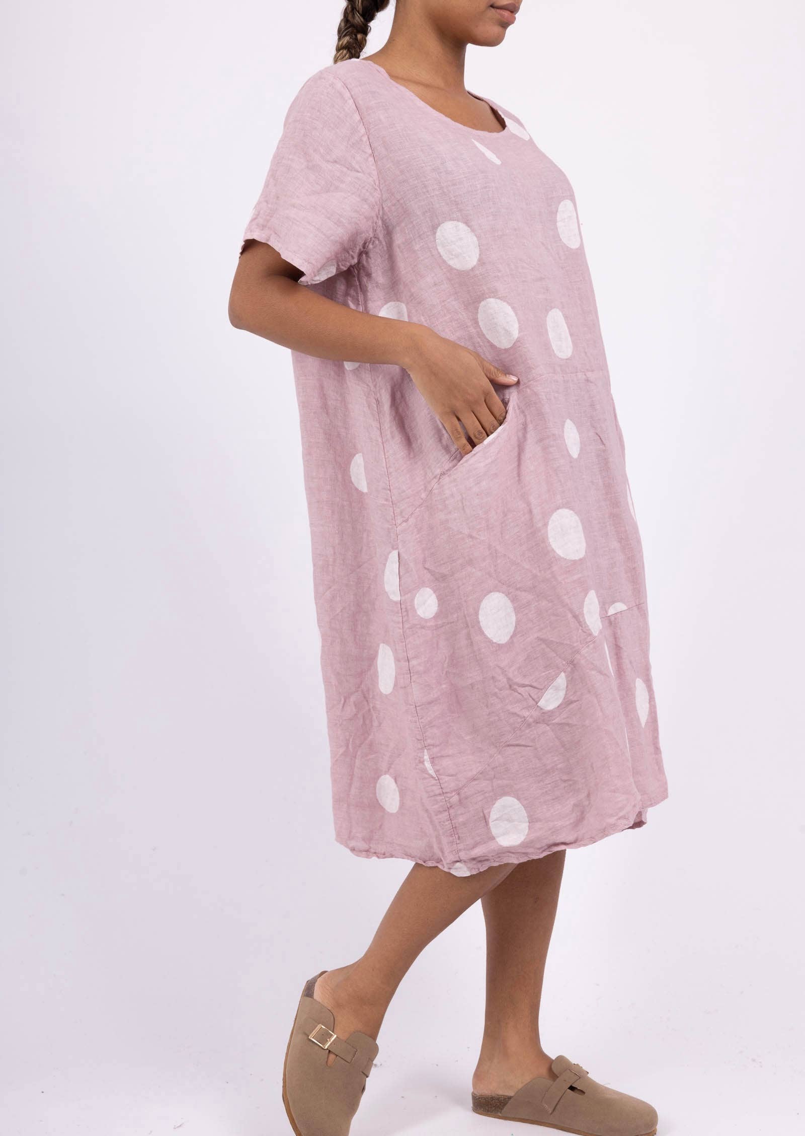 LINEN & COTTON HOUSE - Wholesale Dress - Women's - LINEN DRESS. 17600 SPRING SUMMER CLOTHING46