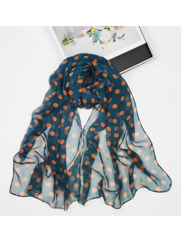 Scarvii - Polka Dot Scarf - Classic & Versatile for wholesale by Funkyrel® Atzbranding Limited