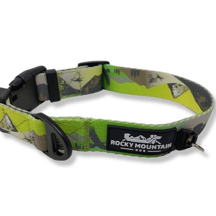 Rocky Mountain Dog - Vente Collier – chien - Collier pour chien Alpine – Kootenay, 1 po de largeur