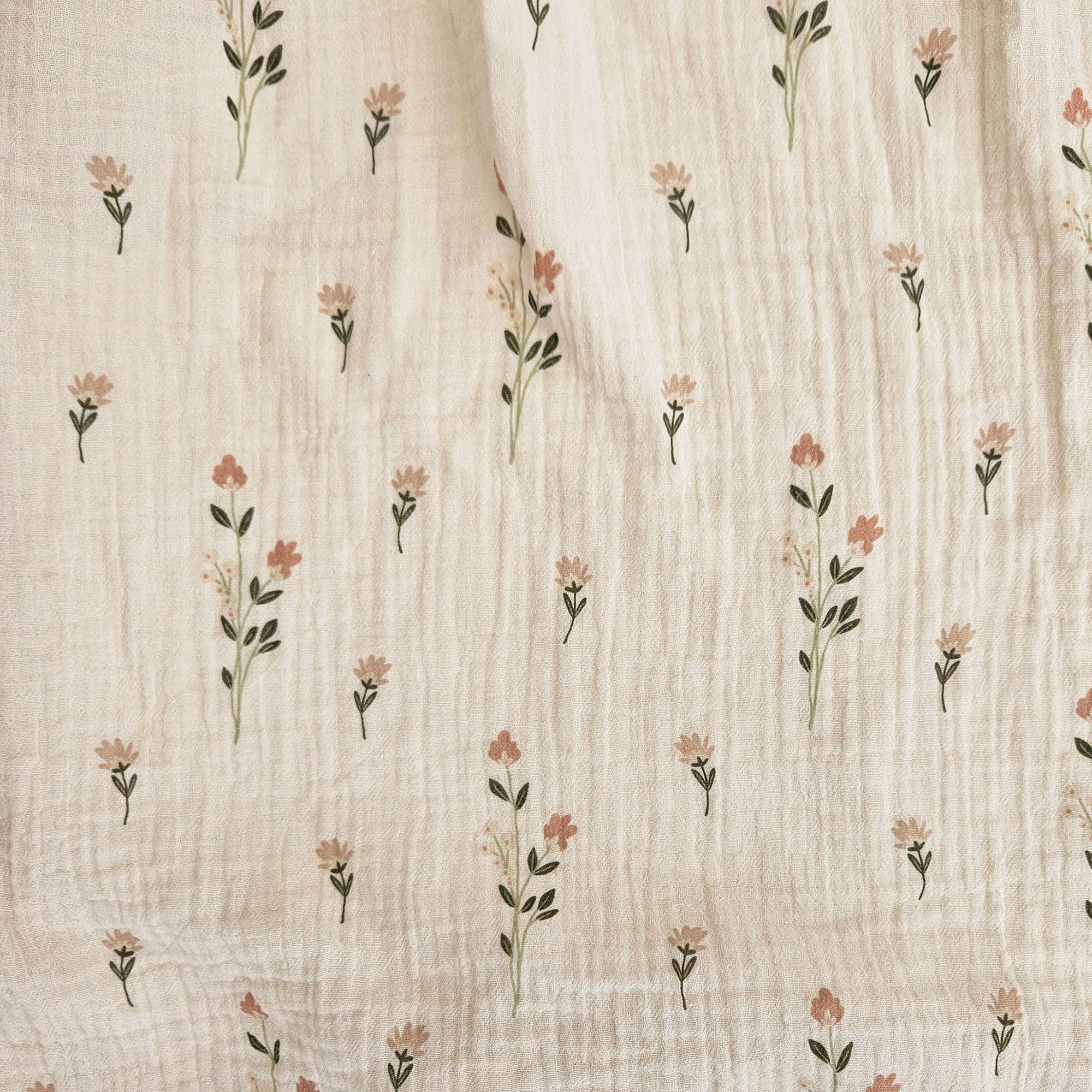 Summerville organic - Wholesale Bedding Blanket - Kids & Baby - Baby Crinkle Blanket Nostalgia Organic Cotton2