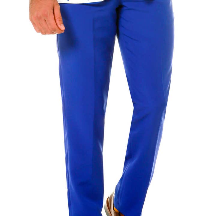 The Rock Star Of David | Hanukkah Suit Pants for wholesale by Shinesty, Inc