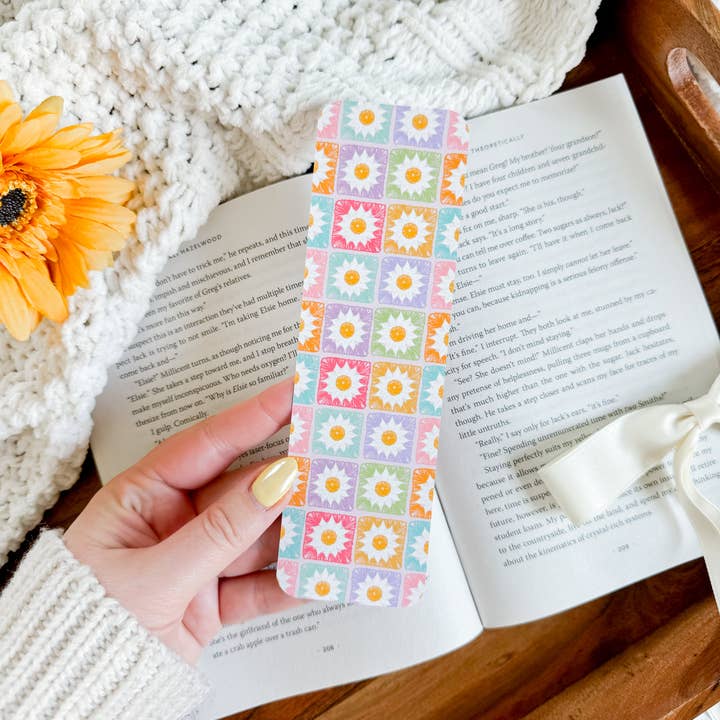 gigiandbo - Wholesale Bookmark - Granny Squares Bookmark