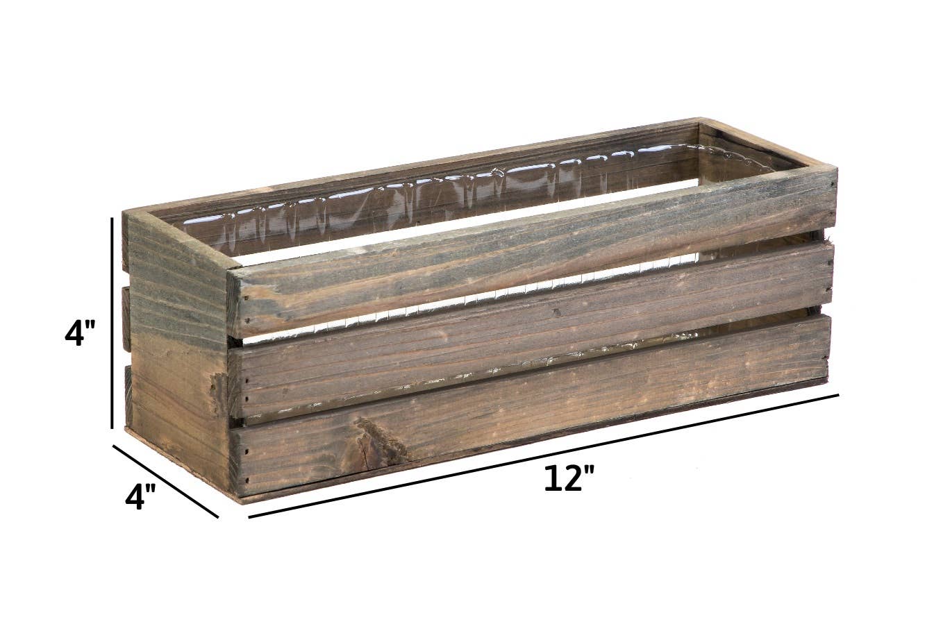 UNIMIX FLORAL – Großhandel Hochbeet – Holzkisten-Pflanzgefäße mit Kunststoffeinsatz, 30 x 10 cm7