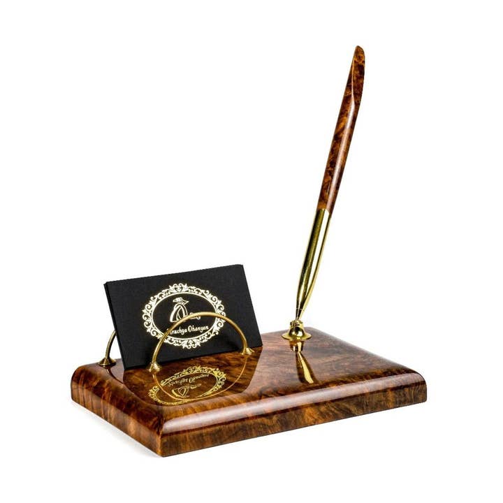 Houten bureaupen: 24 x 12 x 6 cm voor wholesale door Hrachya Ohanyan