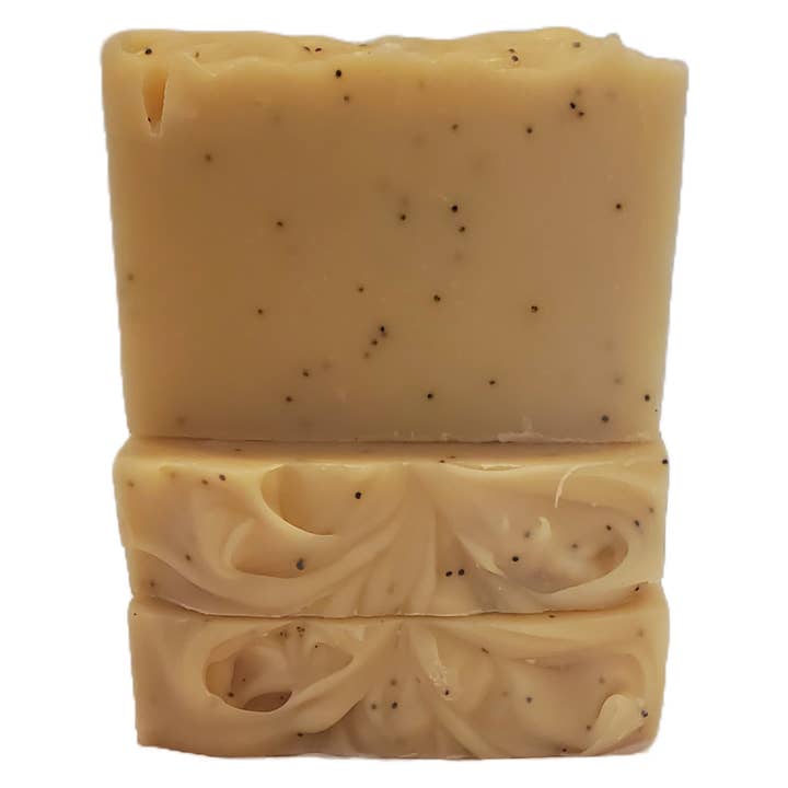 Poppy Seed Bar for wholesale by Abigail's Apothecary