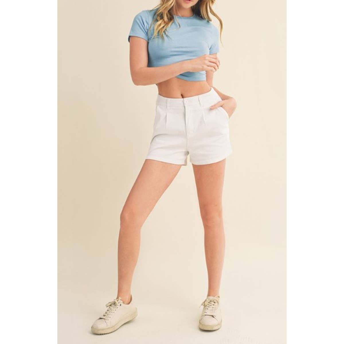 UP CLOTHING - Vente T-shirt – femme - T-SHIRT COURT À MANCHES COURTES ET COL ROND29