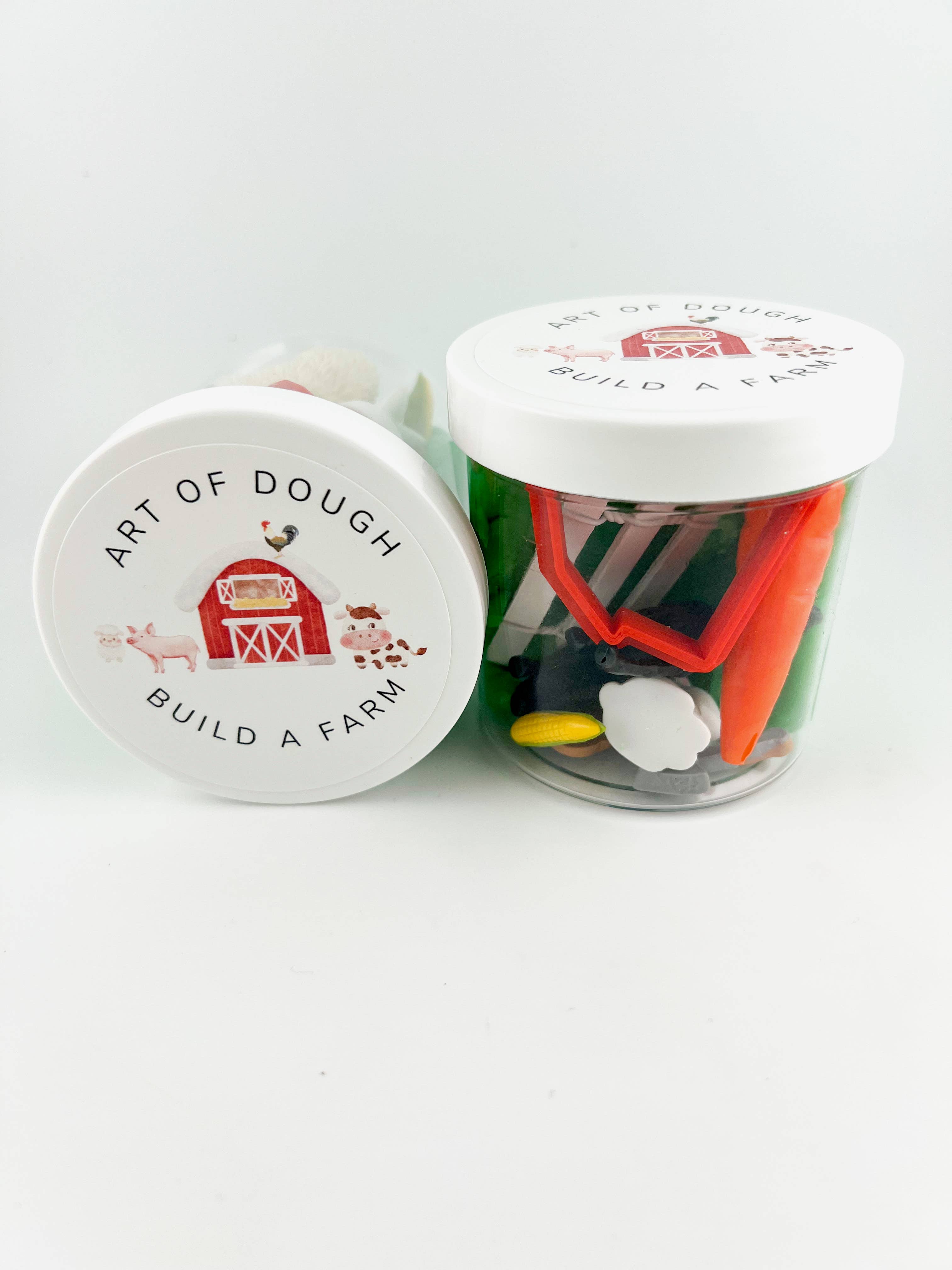 Art of Dough - Wholesale Putty/Slime - Kids - Farm Sensory Jar1