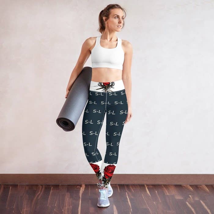 Feiertags-Rose-Gamaschen für den Großhandel von Sarah Luxx Apparel