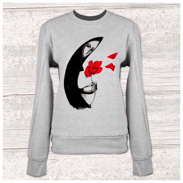 Jana Dame Crew Neck Sweatshirt for engroshandel hos Collecteeve