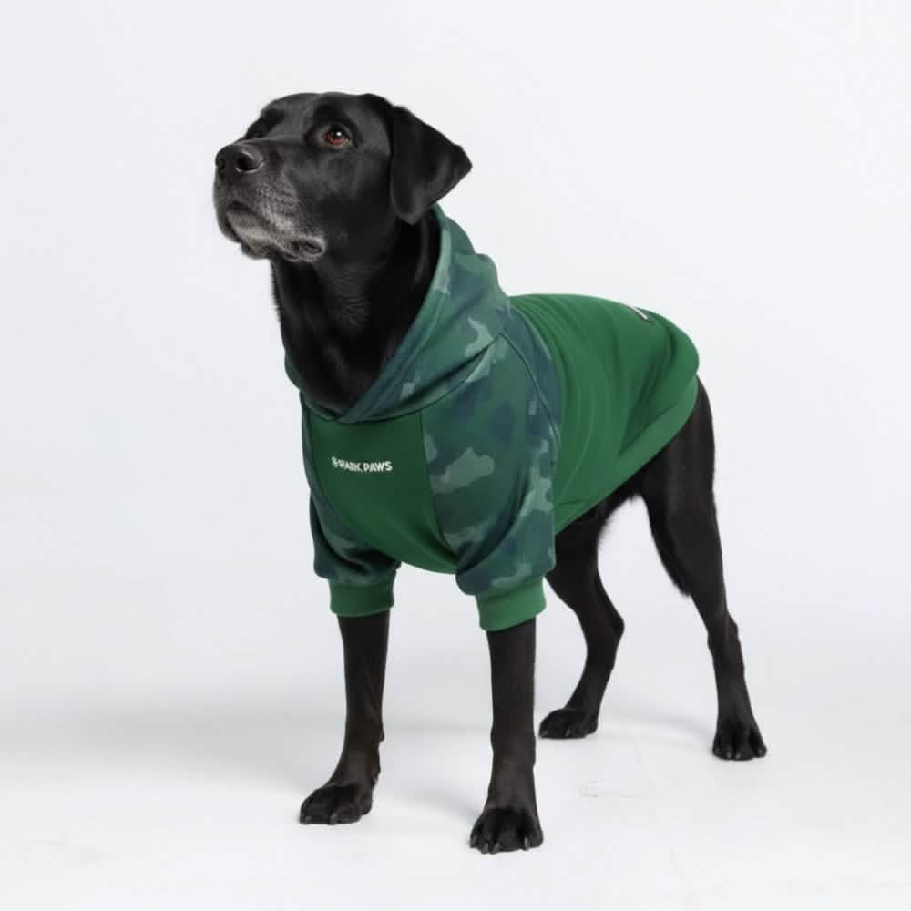 Spark Paws – wholesale Pet hoodie – Dog – Forest Camo Dog Hoodie1