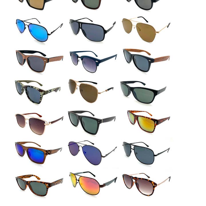 Desert Sunglass - Wholesale Sunglasses - Men's - Men’s Fashion Assortment