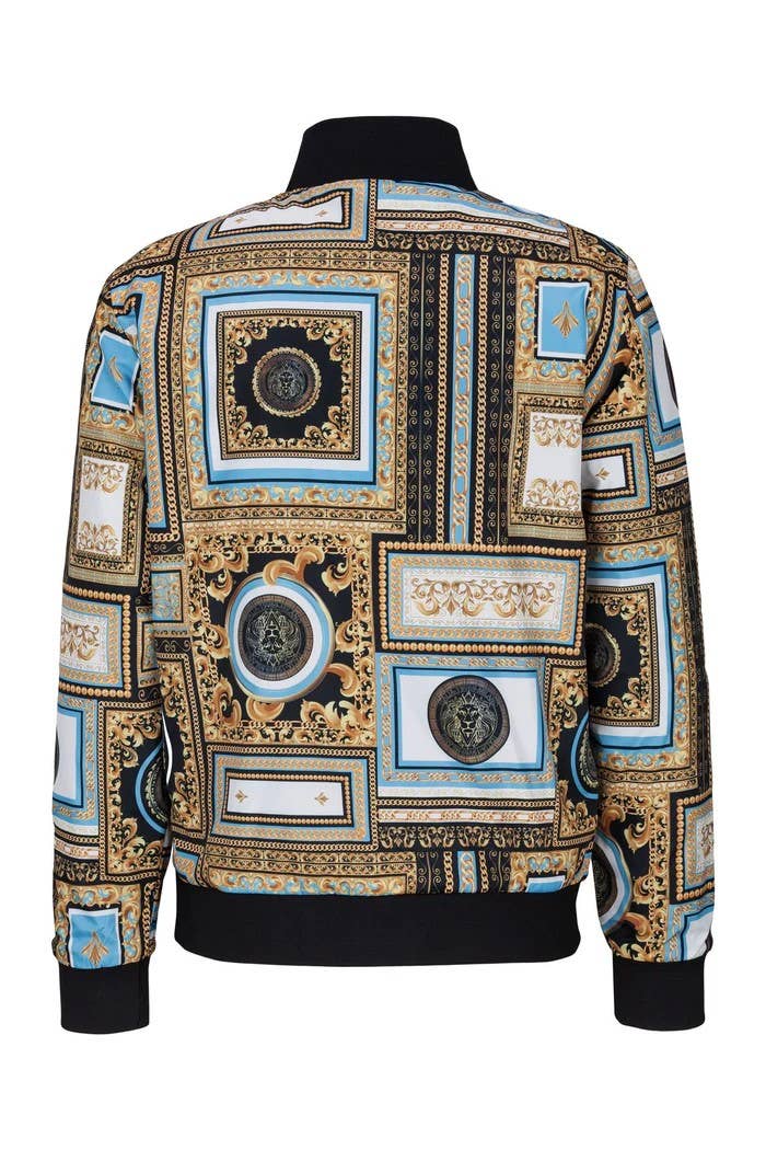 Versace 19.69 Abbigliamento Sportivo SRL - Wholesale Jacket - Women's - DINO Reversible Jacket- AOP/BLACK1