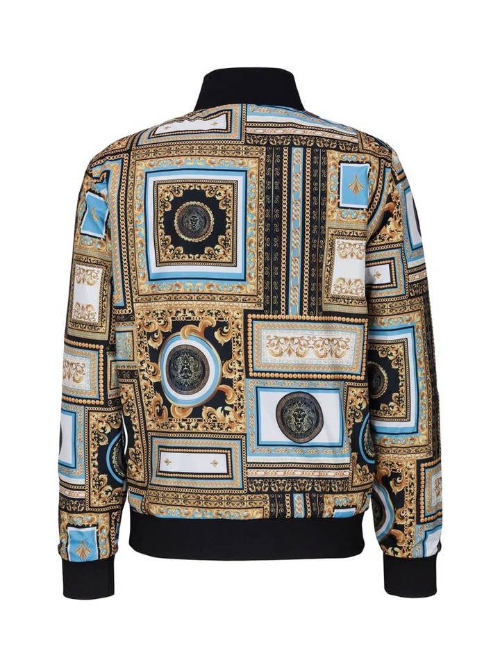 Versace 19.69 Abbigliamento Sportivo SRL - Wholesale Jacket - Women's - DINO Reversible Jacket- AOP/BLACK1