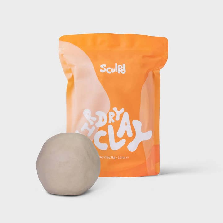 Sculpd Air Dry Clay Bag for DIY Craft Pottery for wholesale by Sculpd US