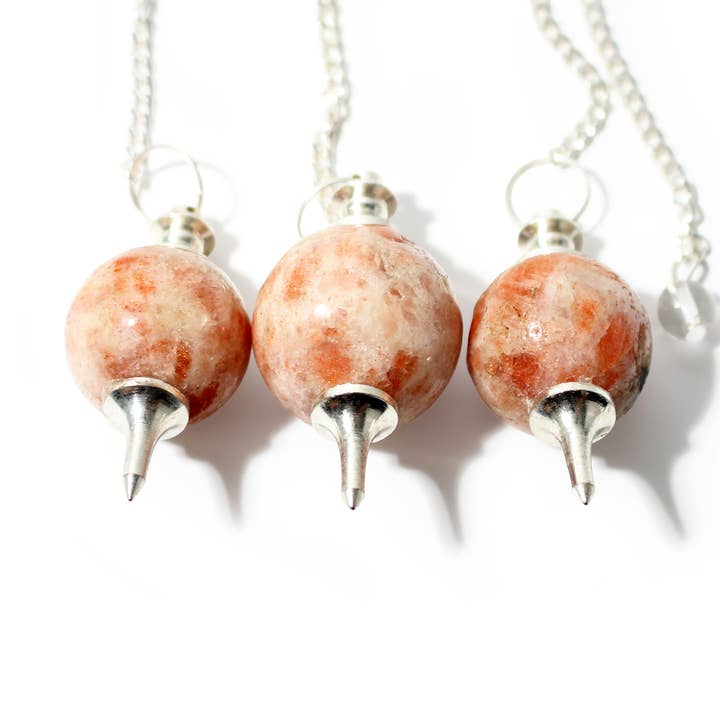 Pêndulo de Bola e Ponta de Pedra do Sol - Pack de 3 por atacado de Stonebridge Imports