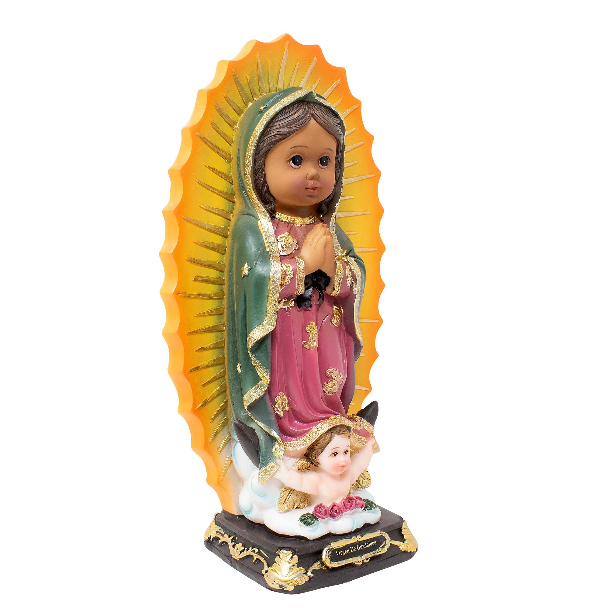 mrcjsales - Wholesale Sculpture - MrcjSales - Our Lady of Guadalupe Infinite Statue | Virgen de Guadalupe Resin | Multiple Sizes | Church Decor, Home Gifts, Prayers1