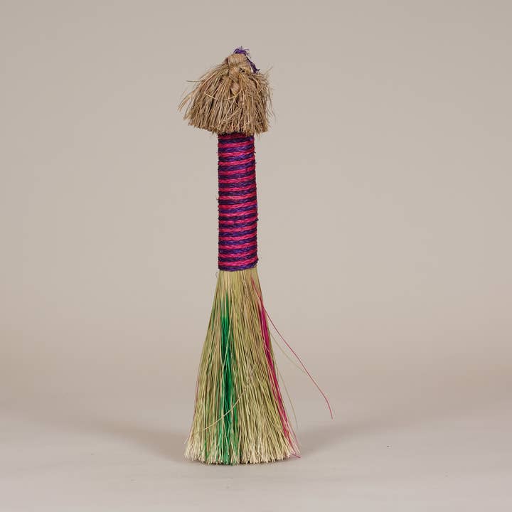 Flerfärgad halmborste, Zoulou, Sydafrika för wholesale av AS'ART a sense of crafts